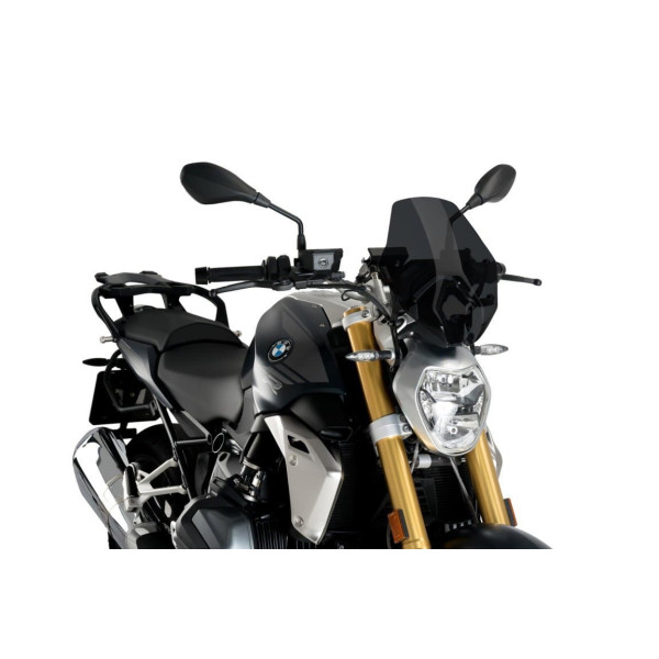 Puig Puig sport screen | dark smoke | bmw r 1250 r 2019>2022 (without bmw screen support)